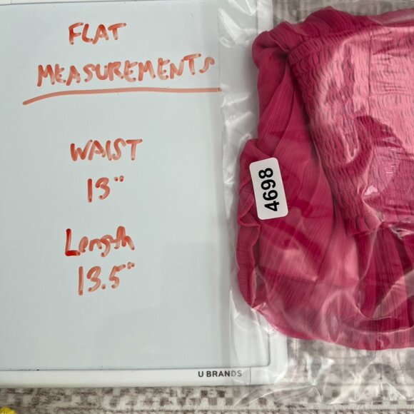 HOLLISTER sz S barbie pink shaky shake twirl mini skirt NWT *flaw - Picture 7 of 7